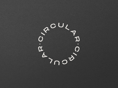 Circular Wordmark Challenge @andrepicarra branding challenge circle circular design identity logo logotype wordmark