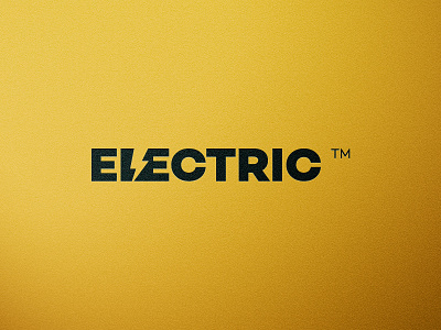 Electric Wordmark Challenge @andrepicarra branding identity letters logo negative space logo negativespace thunder thunderbolt word wordmark