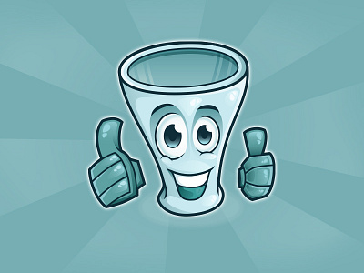 Cup Glass Logo