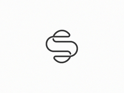 S Letterform identity initial letter letterform lines logo mark symbol typography