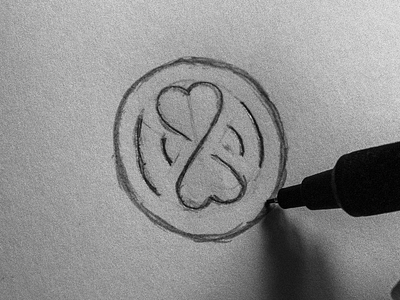 Hearts draw heart hearts infinity line logo love mark sketch symbol union