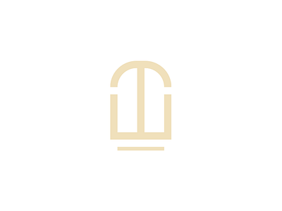 Windows of the World Icon aqua branding gold green icon identity logotype mark minimal window world