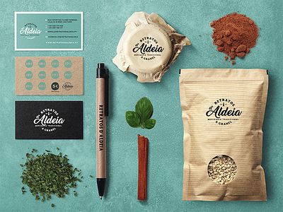 Healthy Store Identity branding design food green identity logo mark packaging retro store vintage