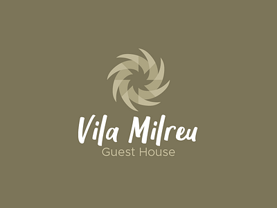 Guest House - Final Logo @andrepicarra branding flower ground icon identity logo mark mosaic sun symbol