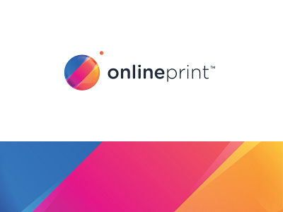 360 onlineprint ™ Logo Design @andrepicarra branding degrees gradient identity letter o logo logo design mark online print printing world