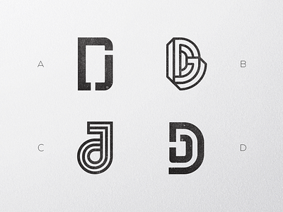 DJ Logo Proposals @andrepicarra black branding dj draw drawings geometic gym identity letter line logo mark minimal monogram