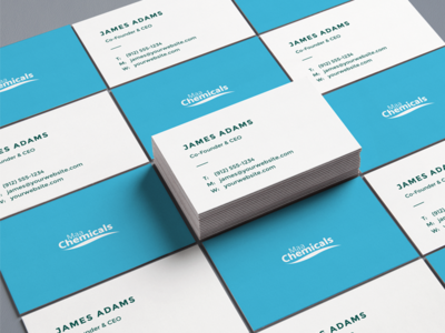 Maa Chemicals business card businesscarddesign businesscard logo brand and identity graphic design design branding