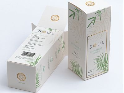 Soul CBD OIL branding brandingdesign cbd cbdoil label design labelpackaging packaging design