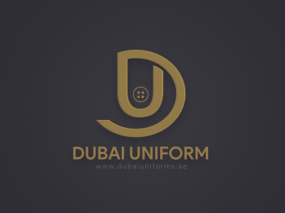 dubai uniform dubai uniform effects goldenlogo ilustrator logodesign photoshop