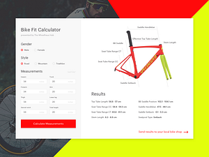 bike fit calculator free