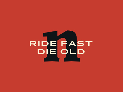 Exploration -- Neighborhood Bicycle Shop - Ride Fast, Die Old bicycle bicycles bike bikes branding hood logo neighbor neighborhood typography wordmark