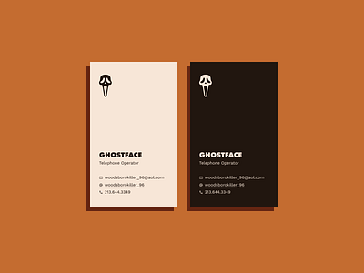 Dribbble Weekly Warm-Up #2 -- Hero/Villain Business Card