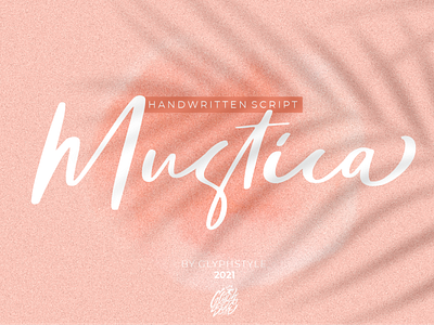 Mustica Handwritten Script apparel beauty branding calligraphy cosmetic elegant fashion font design handlettering logos magazine design projects script lettering smooth sweet typography