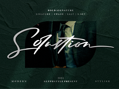 Solustion Bold Signature branding photography