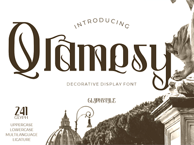 Qramesy Decorative Font