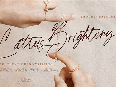 Lattus Brighteny Handwritting jewellery