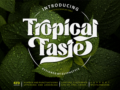 Tropical Taste Plant Theme