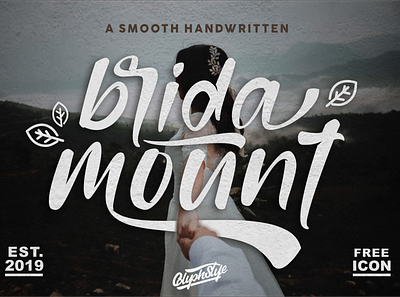 Bridamount Script Font apparel design branding business card calligraphy font design handlettering logo logo branding luxury logo script lettering