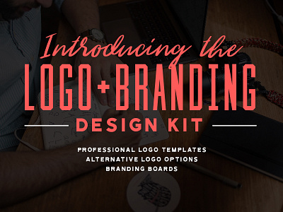 Logo and Branding Design Kit brand brand board branding creative market font logo template type
