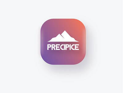 Precipice Icon app brand brand design brand identity branding design icon logo podcast podcast logo