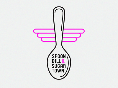 Spoonbill & Sugartown Logo logo typography