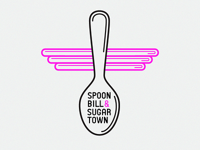 Spoonbill & Sugartown Logo logo typography