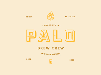 Palo Brew Crew 2017 Glass Logo Hd 01 beer brewing community michigan