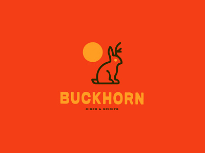 Buckhorn Cider & Spirits (Work In Progress) brand identity branding design icon logo logo design michigan