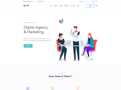 Seon – Digital Agency Theme