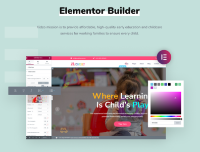 Elementor Page Builder by Abdur Rahaman on Dribbble