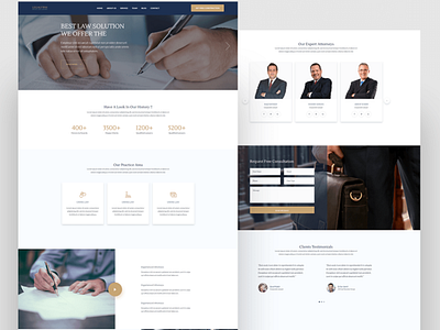 LegalFirm Wp Theme For Blog & Law Firm