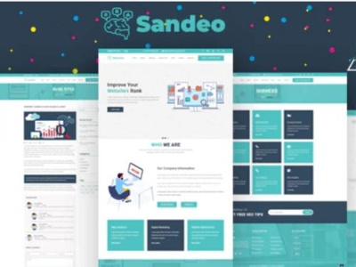 Sandeo is a creative WordPress theme