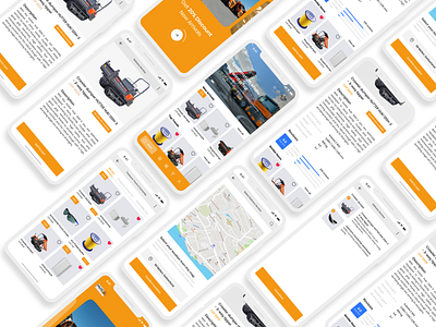 HUG Baustoffe AG App redesign design illustration ui ui ux uidesign uidesign ux uiux uiux ui uidesign ux