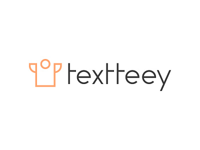 Textteey Logo Design brand brand identity branding branding design design illustration logo logo design t shirt logo tee logo design typography