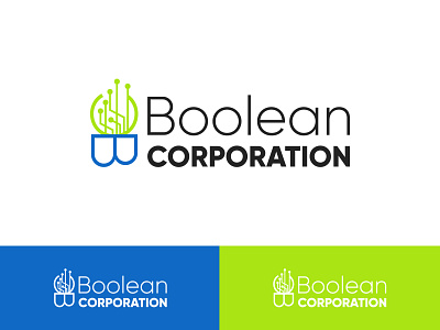 Boolean Corp Logo Design