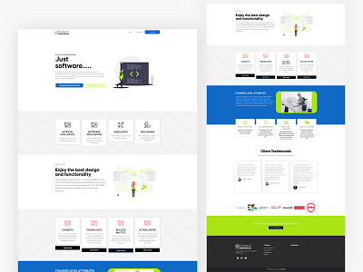 BooleanCorp Website Design