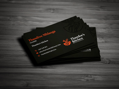 Thandoe's kitchen Business Card