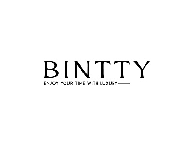BINTTY Logo Design brand identity brand identity designer branding design logo logo design typography