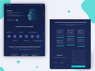 Foresiet | Homepage Design