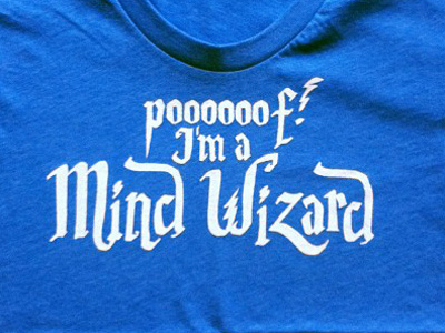 Wizard T-shirt tshirt typography wizard