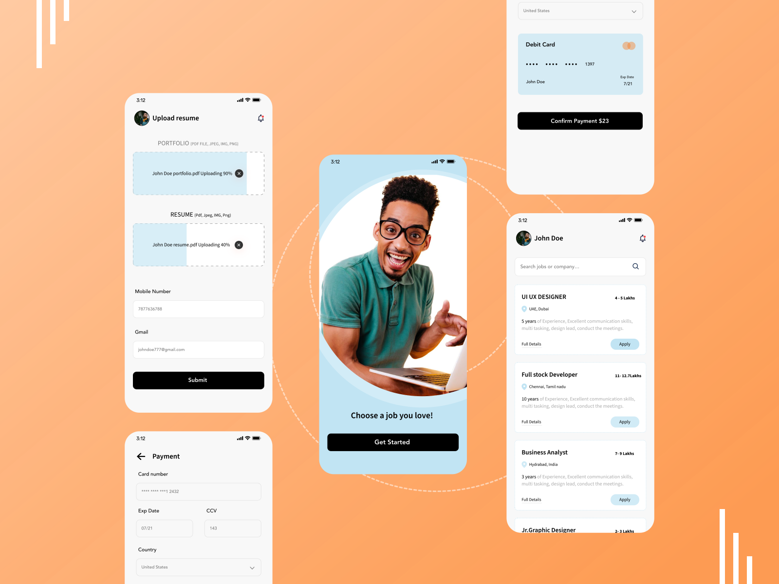 job-search-app-by-prithviraj-ux-ui-designer-on-dribbble