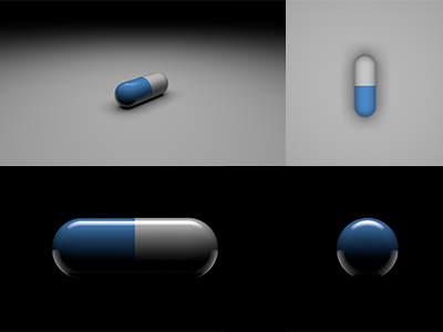 Pill 3d c4d pill