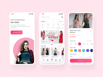 Ecommerce App Design Figma