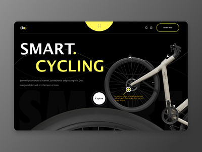 Smart Cycling Web App Design