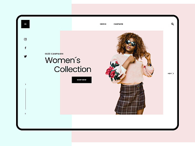 Ecommerce design ui webdesign