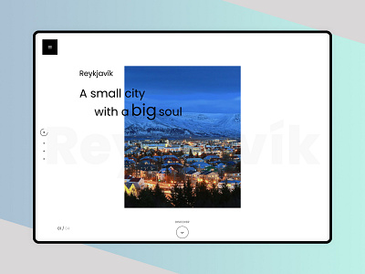 Iceland - Reykjavík iceland ui ux webdesign