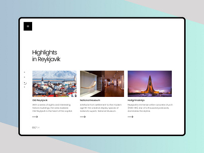 Iceland - Reykjavík iceland ui ux webdesign