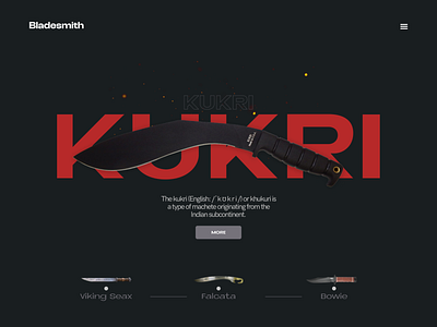 Kukri design web webdesign