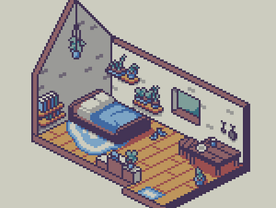 Isometric pixelart interrior 16bit 8bit 8bitart architecture design environment design gameart illustration pixel art pixelart