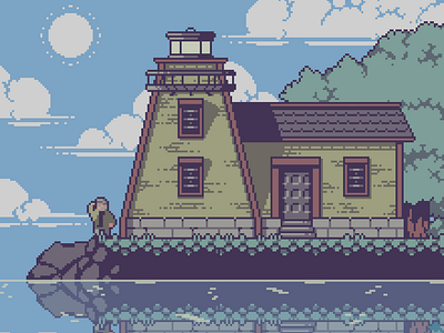 Old Lighthouse by angrysnail on Dribbble